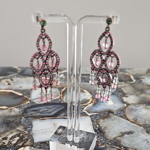 Joan Rivers Chandelier Earrings
